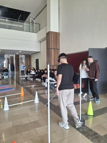 Beden Eğitimi ve spor öğretmenliği bölümü Öğrencilerinden 3 Aralık’a Anlamlı Empati Parkuru